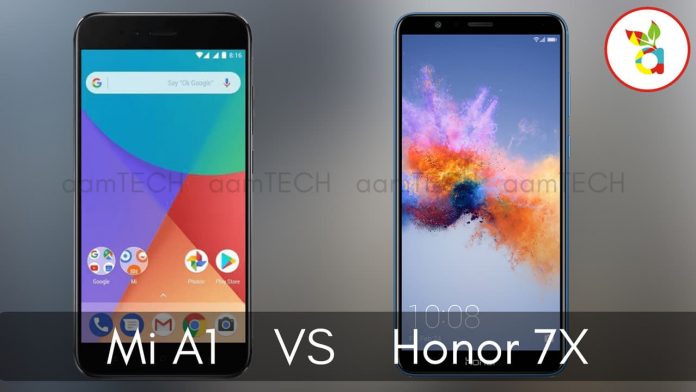 Mi A1 vs Honor 7X Which on is better