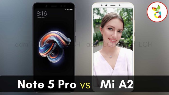Redmi Note 5 Pro vs Xiaomi Mi A2 Which is Best