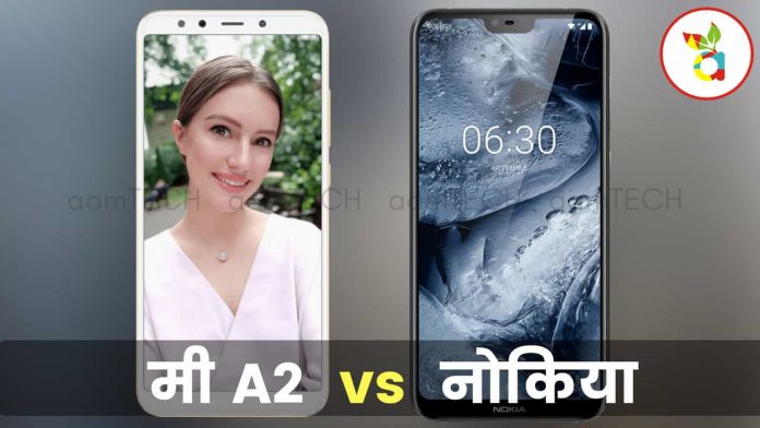 Xiaomi Mi A2 vs Nokia 6.1 Plus Comparison Base on Cameras, Processor and Battery Life