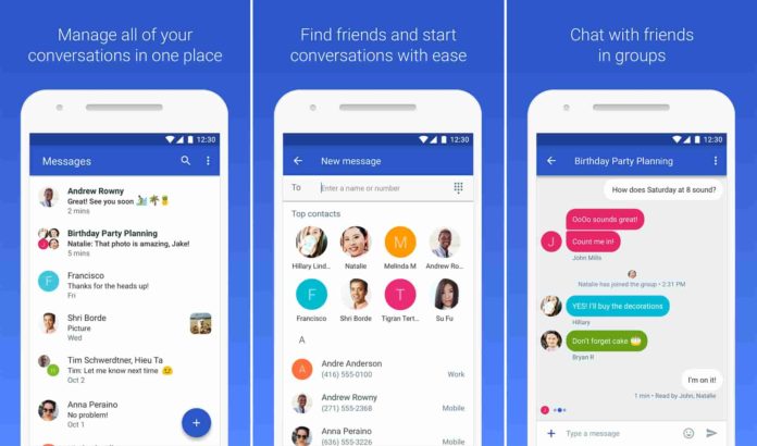 Google is Working on End to End Eecryption for its Messages App